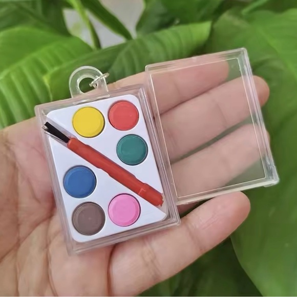 Artist Earrings Paint Brush Earrings - Picture 3 of 5